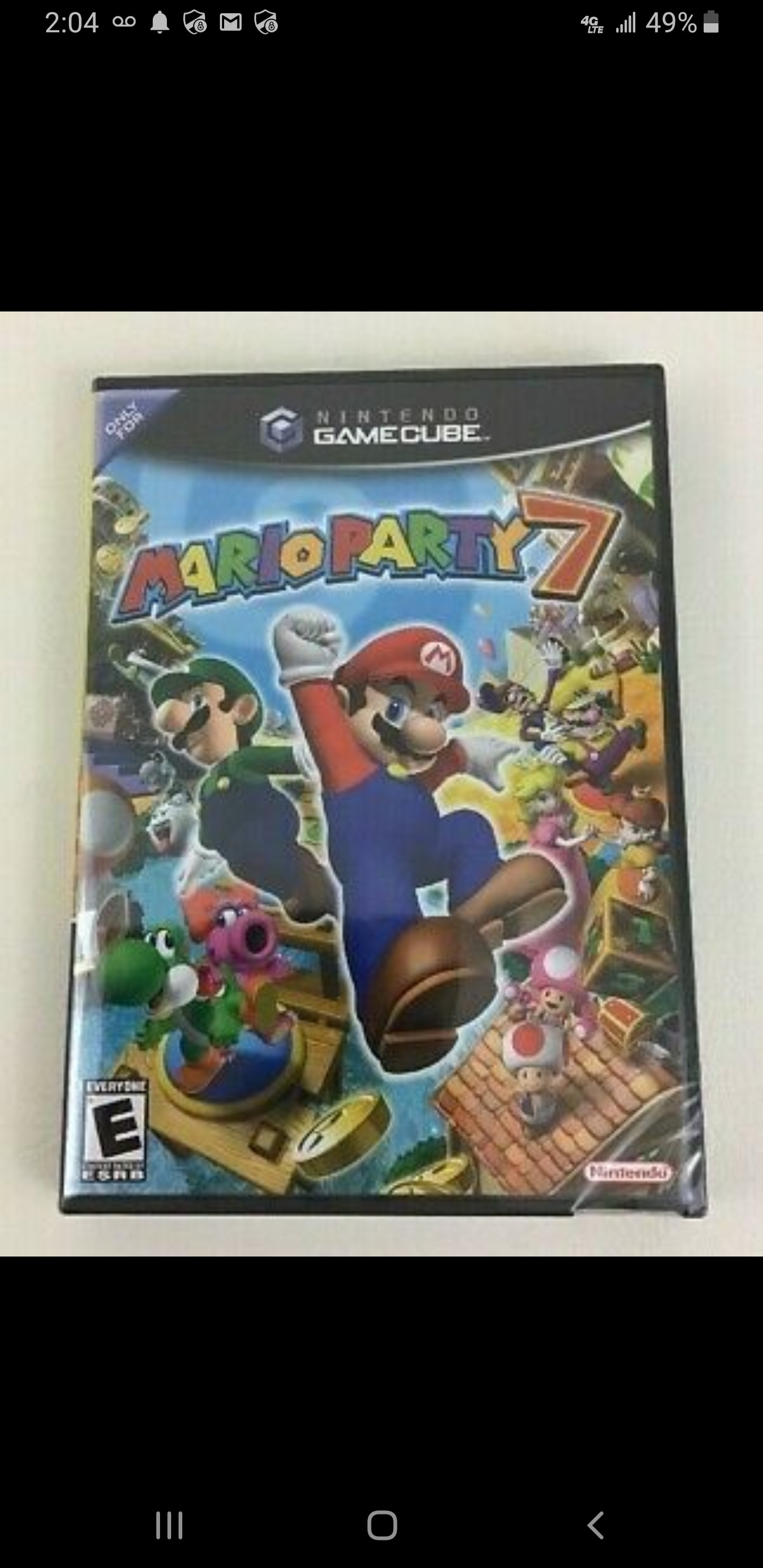 Mario Party 7 Gamecube New Sealed